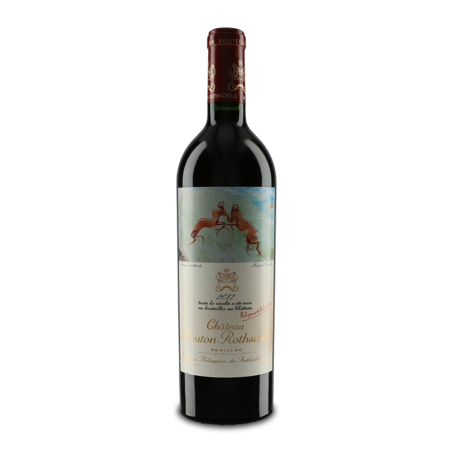 2012 Chateau Mouton Rothschild Pauillac 12x75Cl