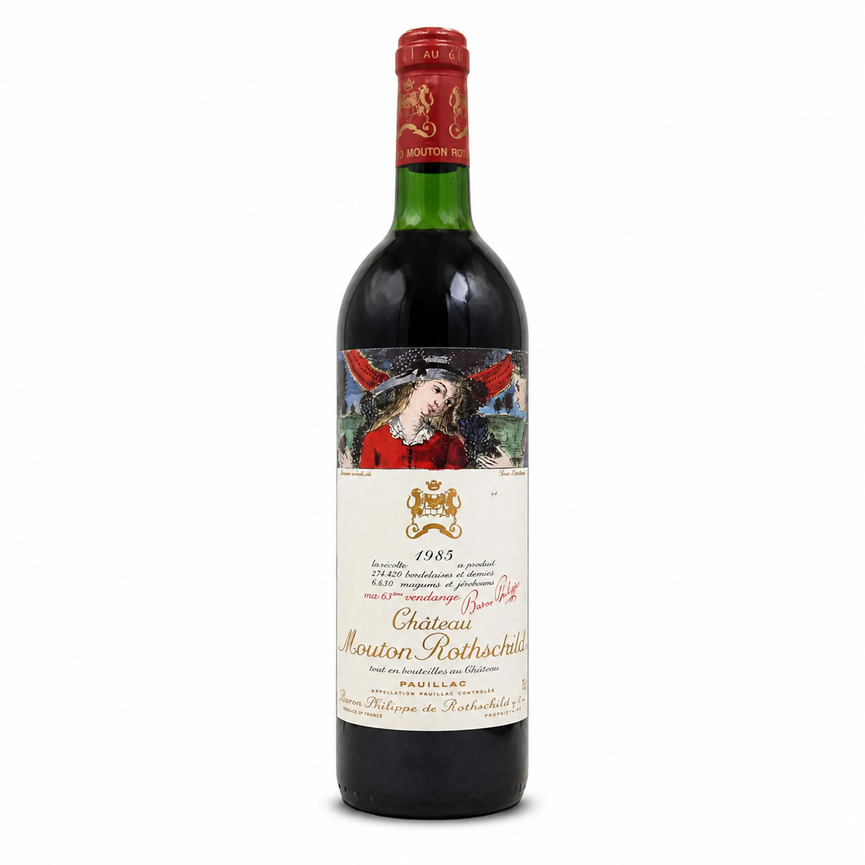1985 Chateau Mouton Rothschild Pauillac 12x75Cl