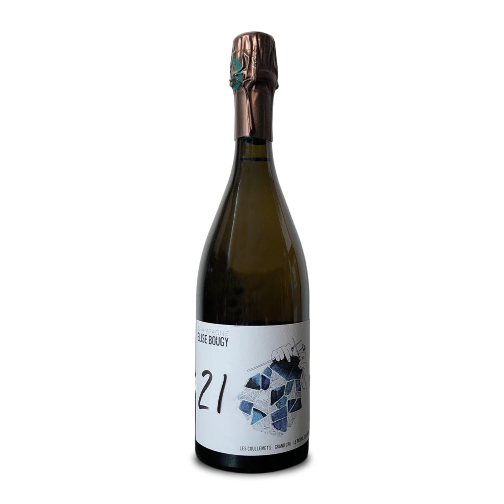 希少品　Elise Bougy - Les Coullemets 19 2021 Elise Bougy Les Coullemets Le Mesnil-sur-Oger Grand Cru – Le